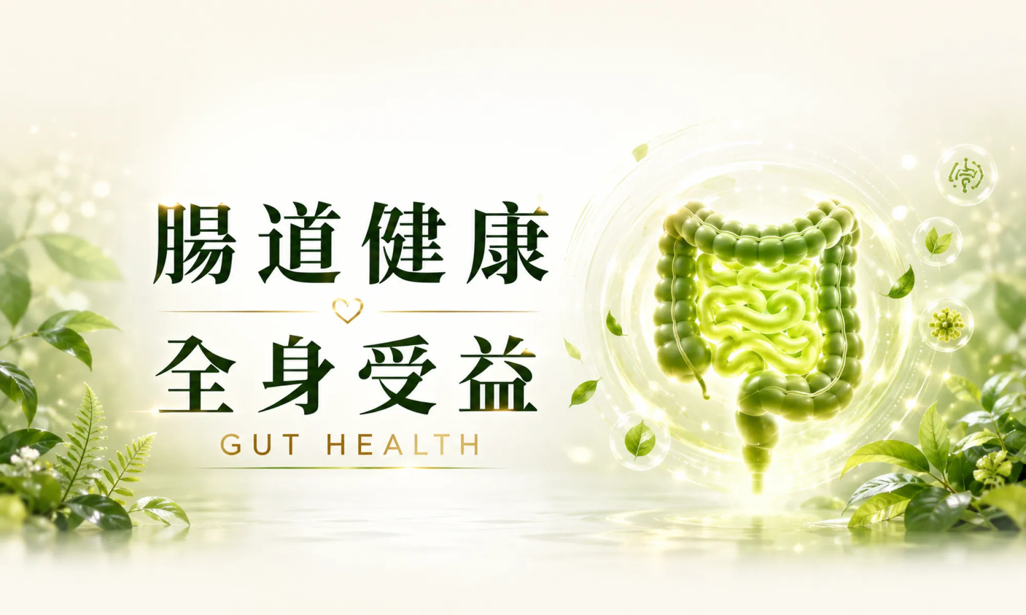 腸道健康全身受益